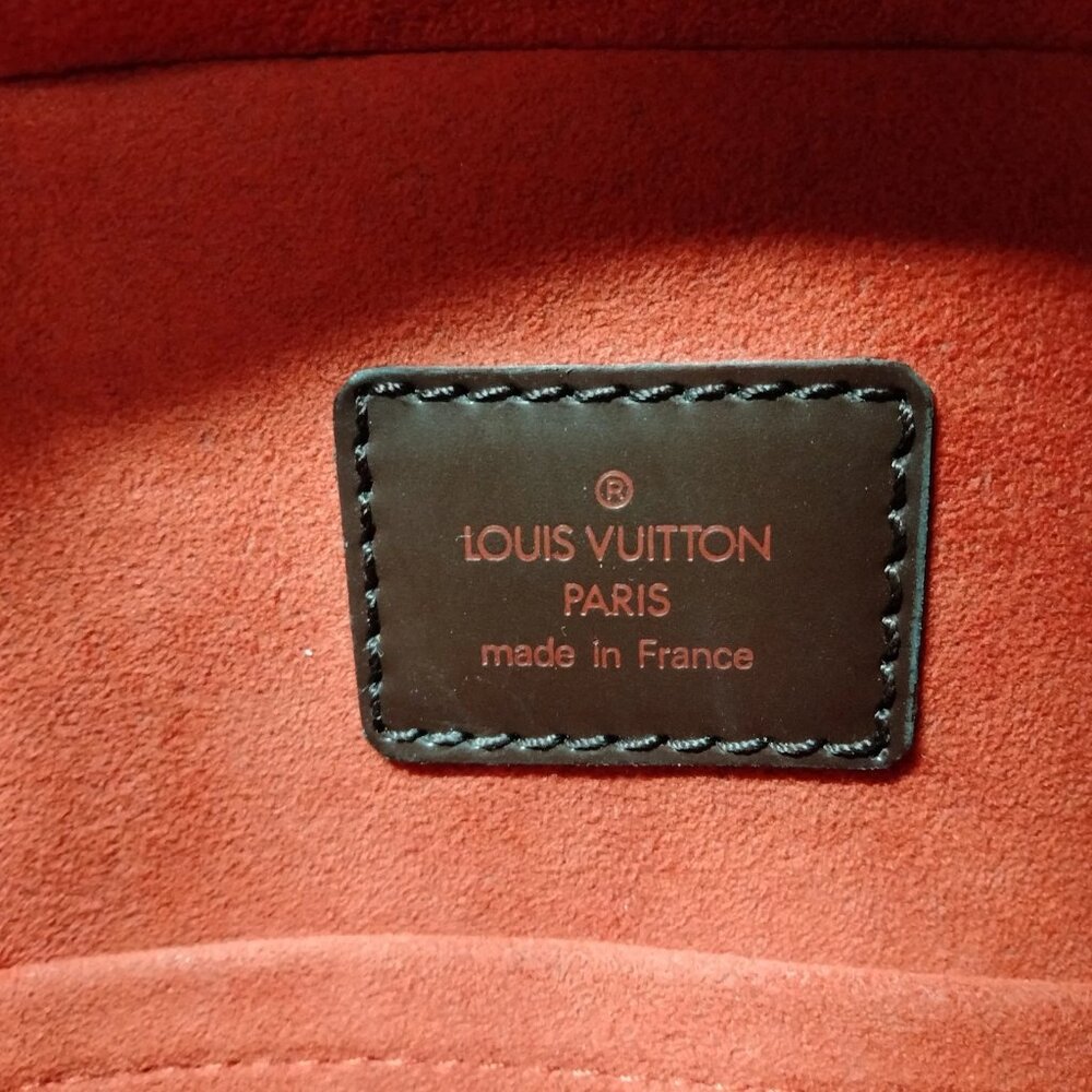 Authentic Louis Vuitton Sarria Damier Ebene Handbag Brown LV Tote Luxury Bag - Picture 16 of 16